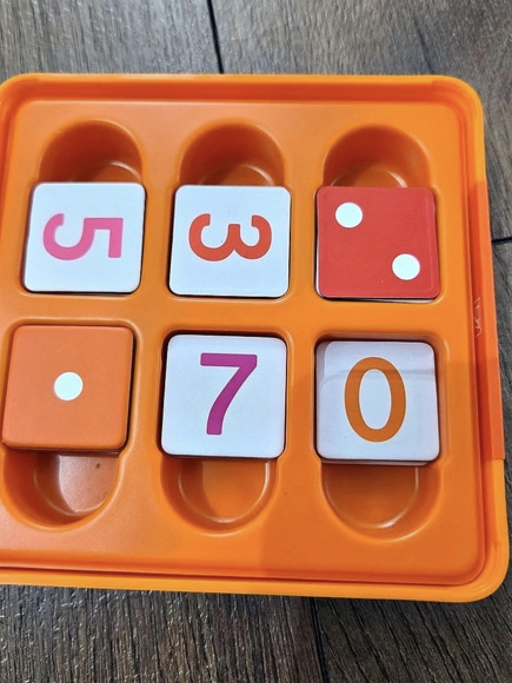 Osmo Numbers Tiles Math Game Set with Storage Case
